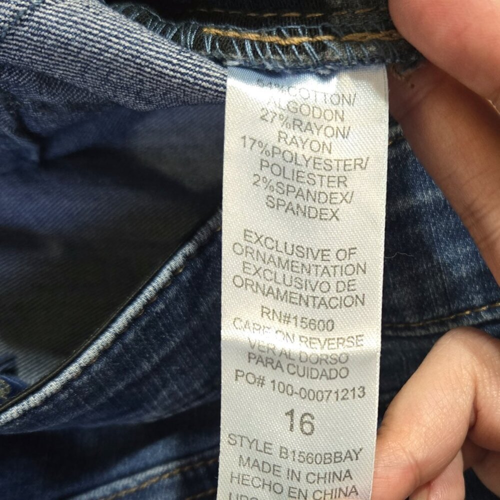 Democracy Absolution Medium Wash Straight Leg Mid… - image 8